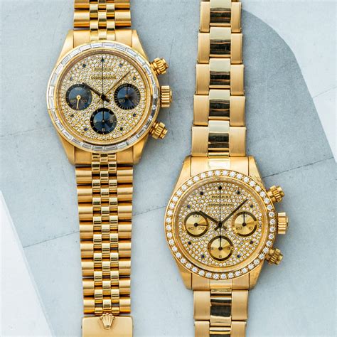 Rolex Daytona 6269 & 6270 ‘Gemset Valjoux’ 